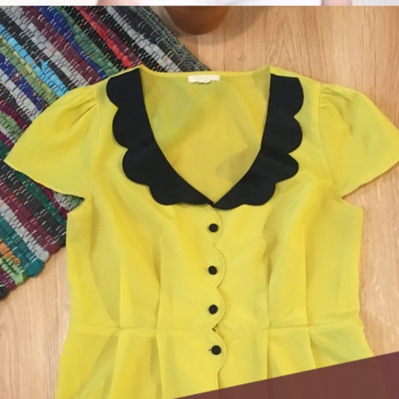 Anthropologie Tulle Blouse - Picture 3 of 3